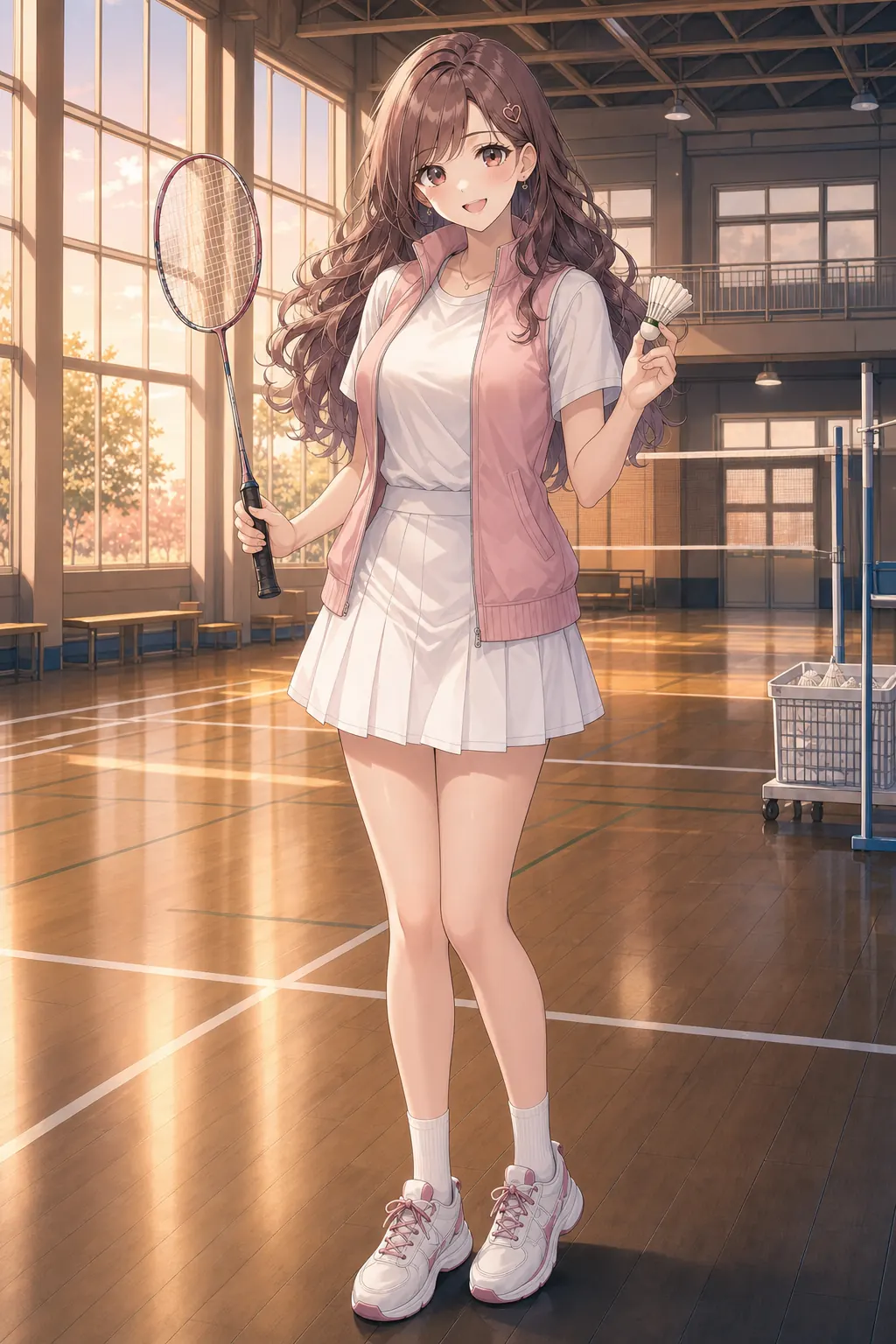 桜井 美羽「スイートシャトル」のアニメファッションイラスト