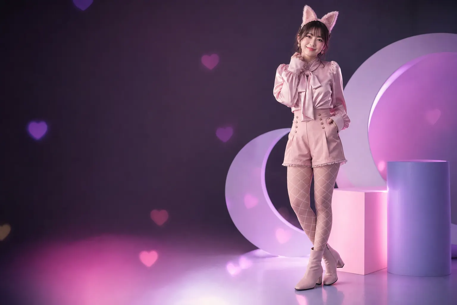 架空の成人AIコスプレモデル Mia