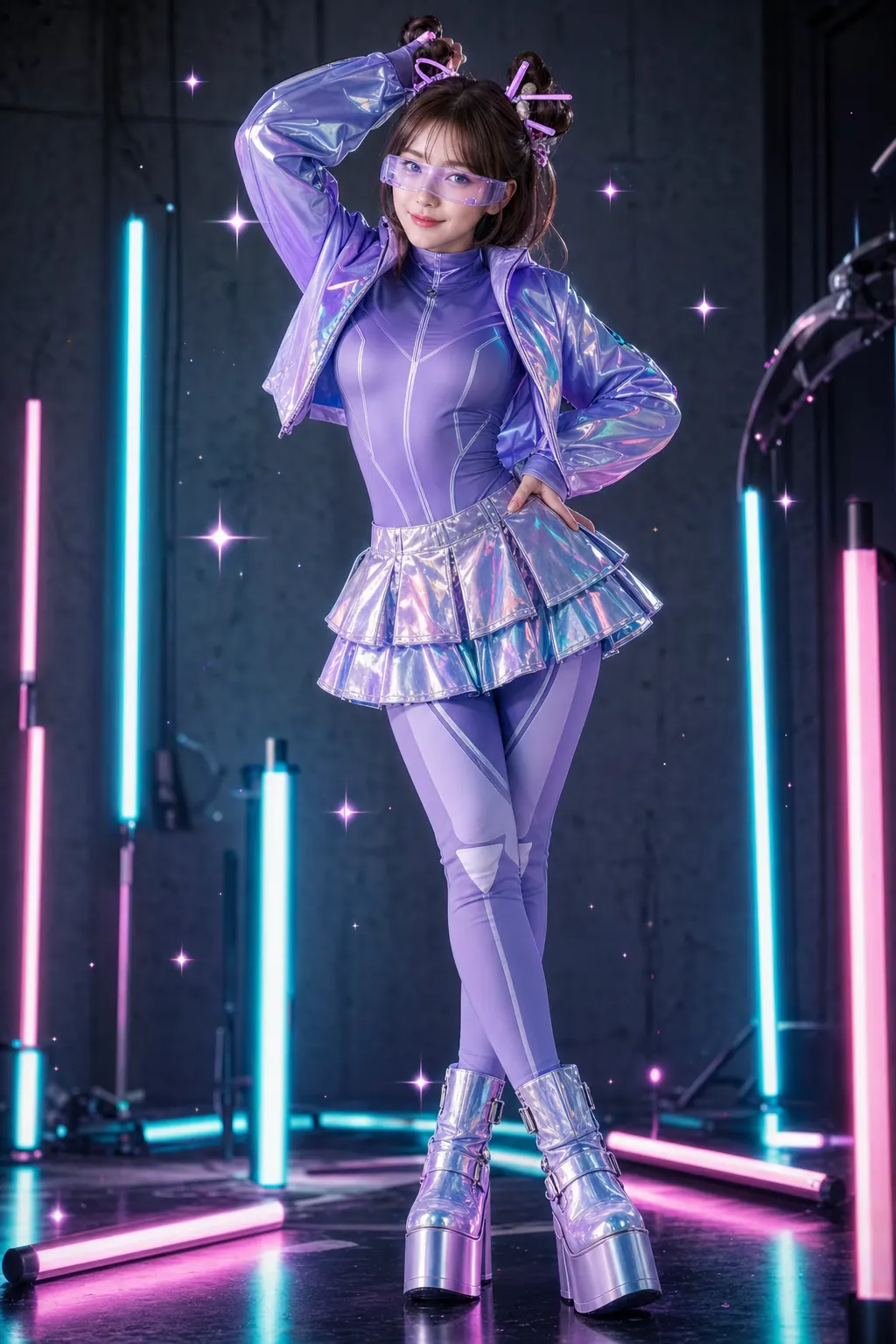 Rei、架空の成人AIコスプレモデル