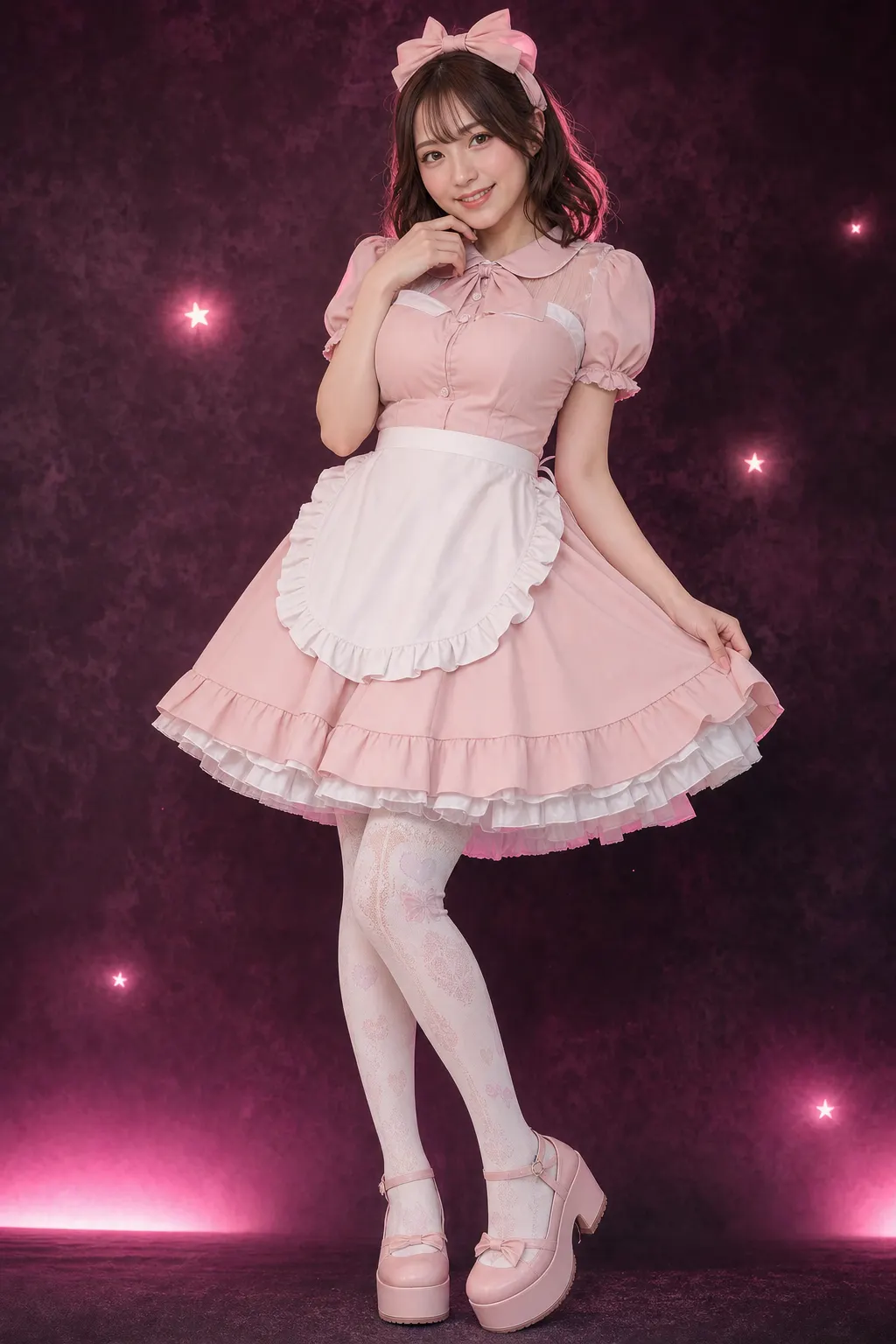 Mia、架空の成人AIコスプレモデル